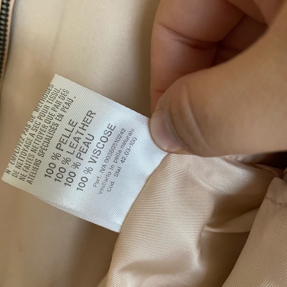 Pink leather jacket - Picture 5 of 6